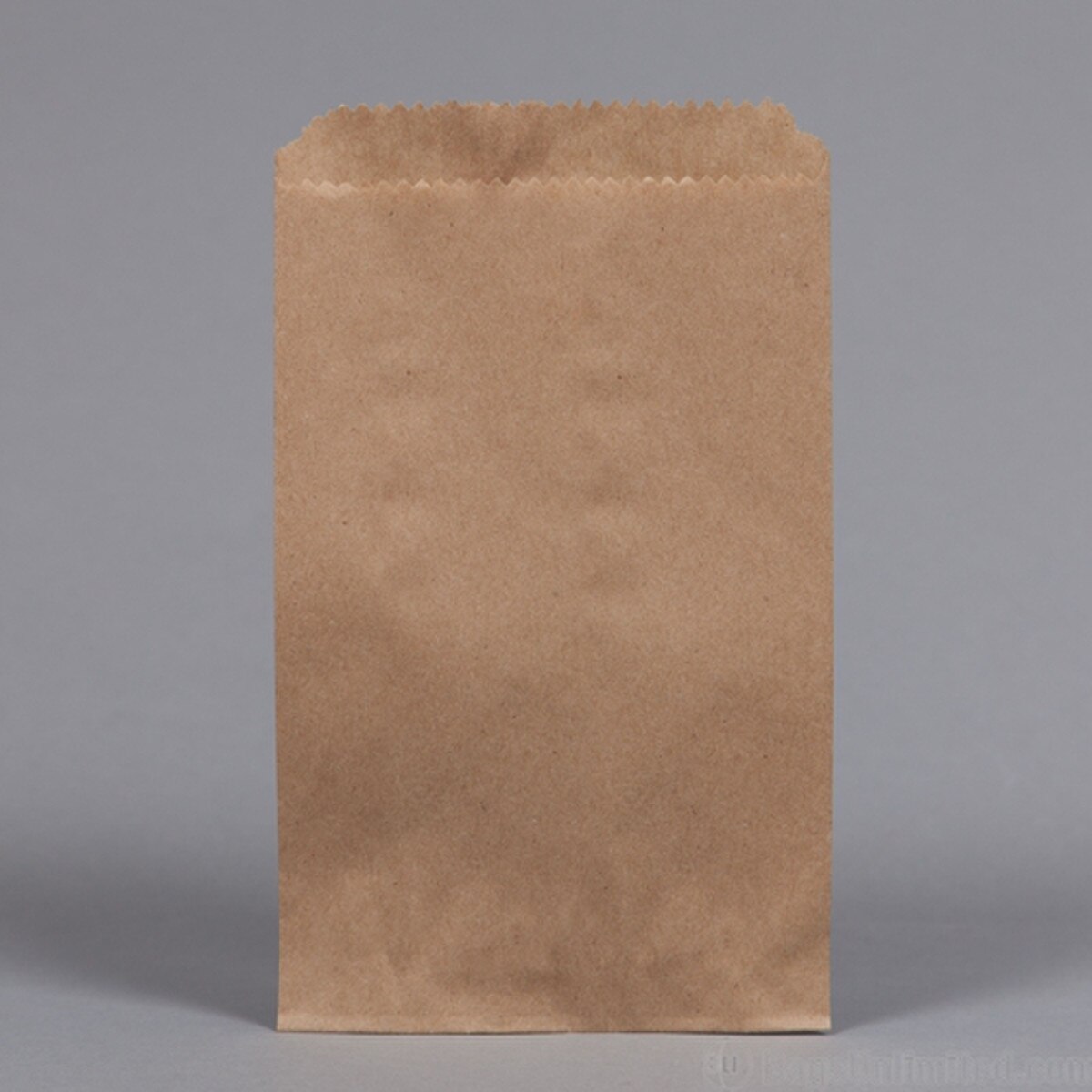Flat Merchandise Bags. Natural Kraf